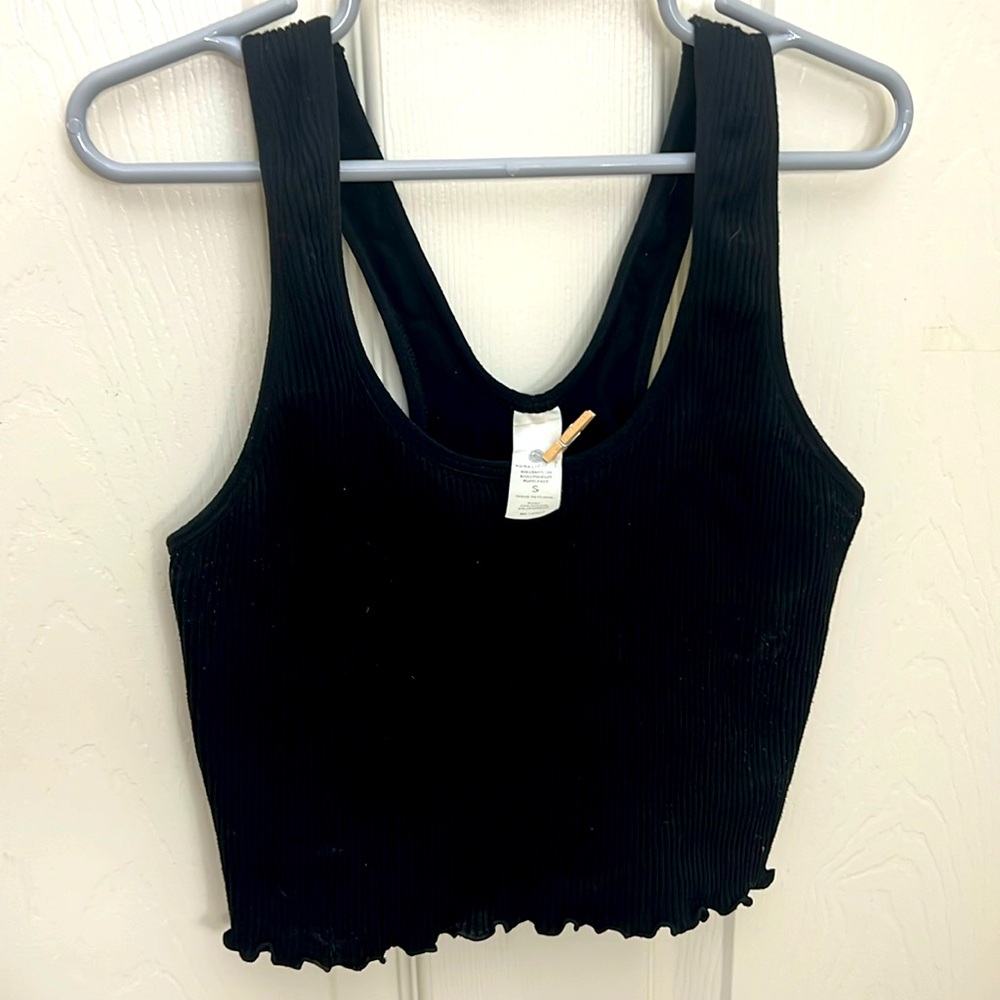 Yogalicious rib seamless Hollywood ruffle